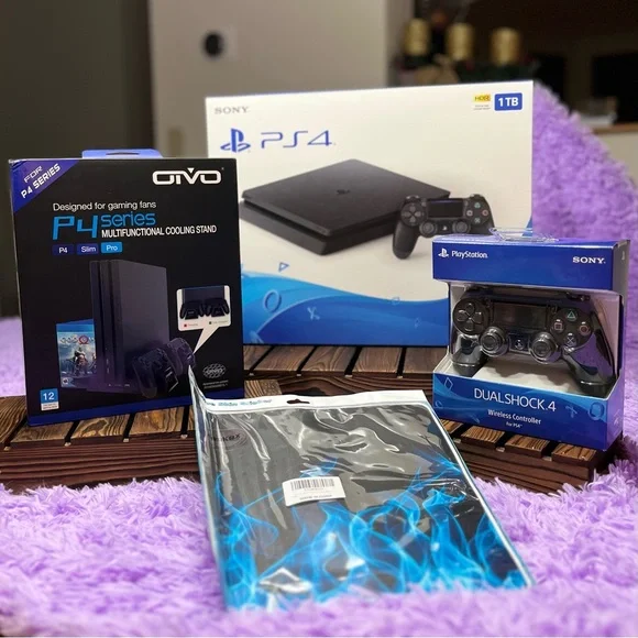 🛑SOLD🛑 PS4 SLIM 1tb Bundle - Picture 1 of 17